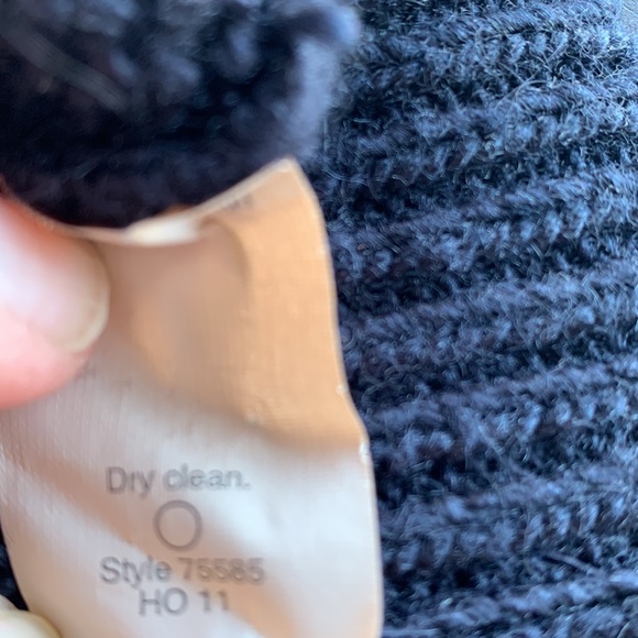 J Crew Sz XS Navy Blue Wool-blend Sweater - Picture 6 of 6